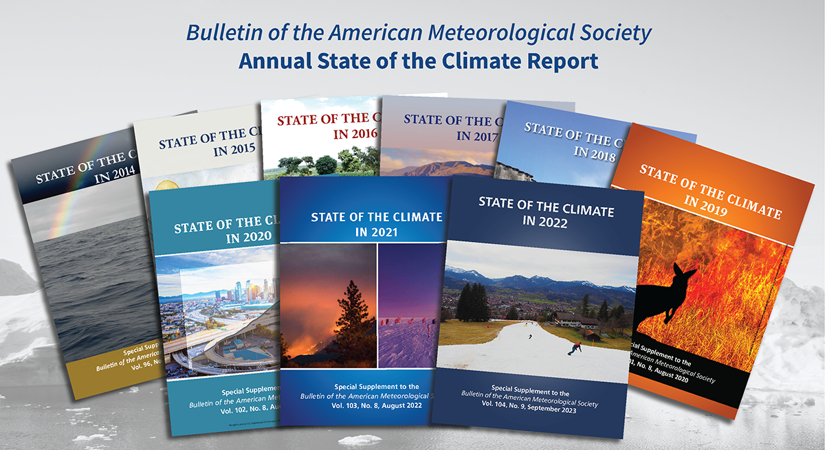 BAMS State of the Climate covers
