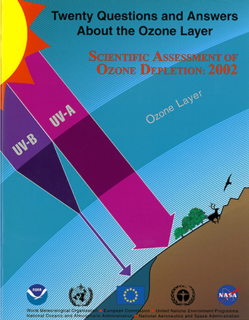 2002 Assessment Twenty Questions and Answers About the Ozone Layer cover
