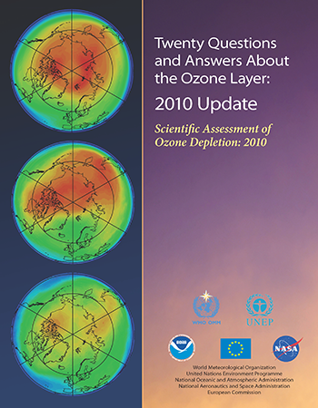 2010 Ozone Assessment Twenty Questions and Answers About the Ozone Layer: 2010 Update cover