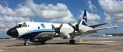 NOAA WP-3D research aircraft