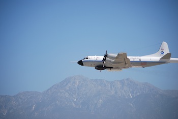 NOAA WP-3D aircraft