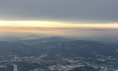 eastern PA particulate haze as seen from the WINTER campaign aircraft
