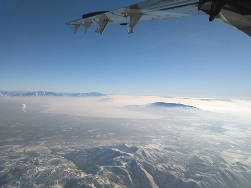 Utah winter air pollution