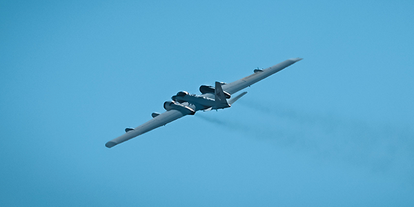 NASA WB-57 take-off