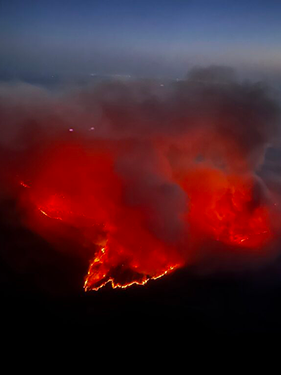 wildfire aerial