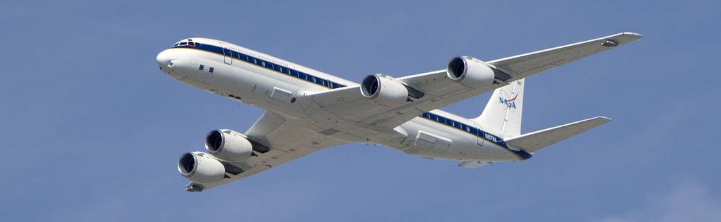 NASA DC-8 aircraft