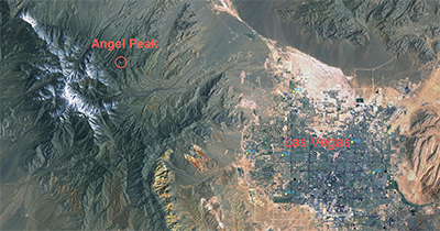 Angel Peak map