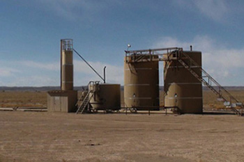 oil and gas site